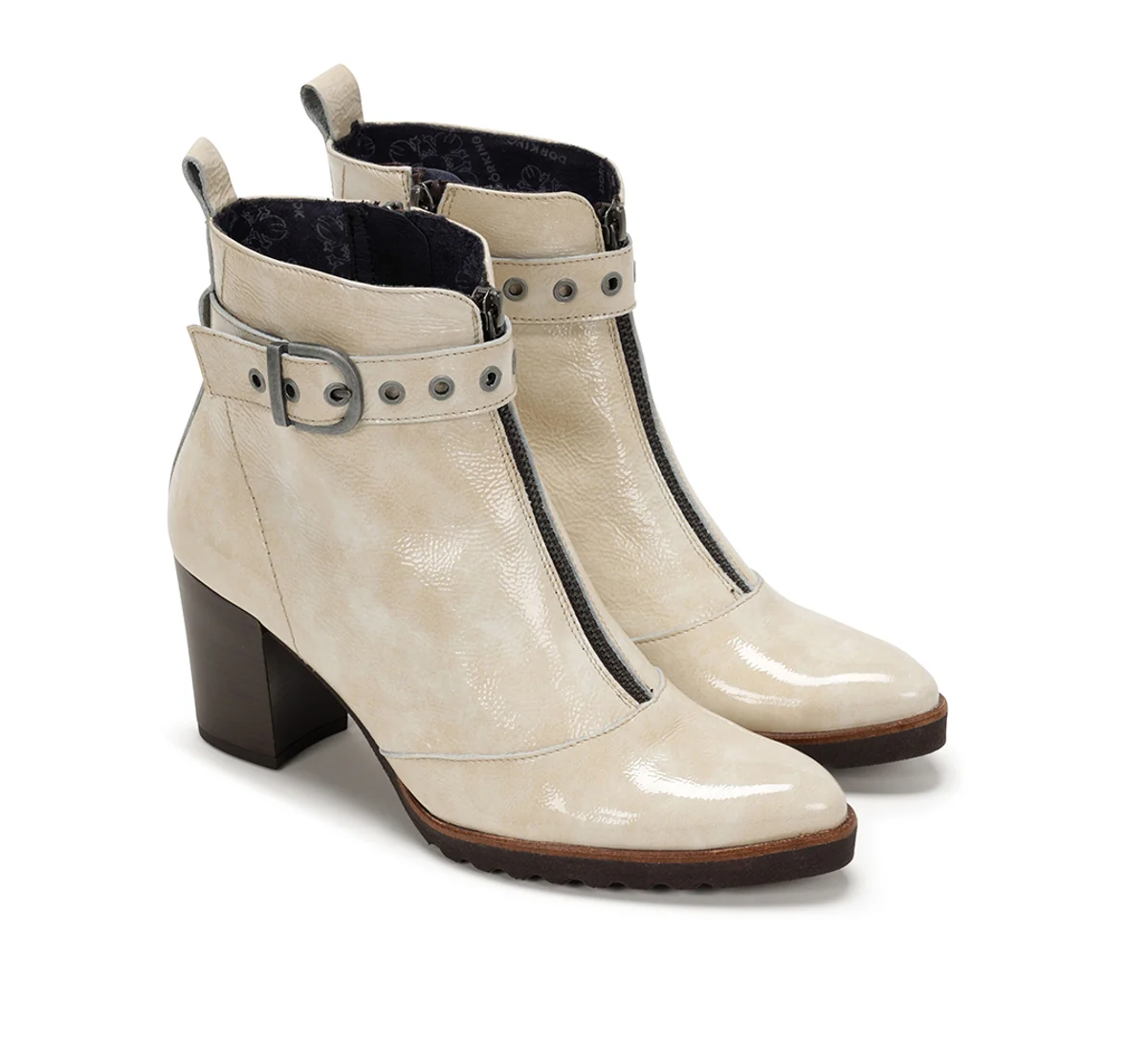 THAIS D8300 Weißer Stiefeletten - Image 4