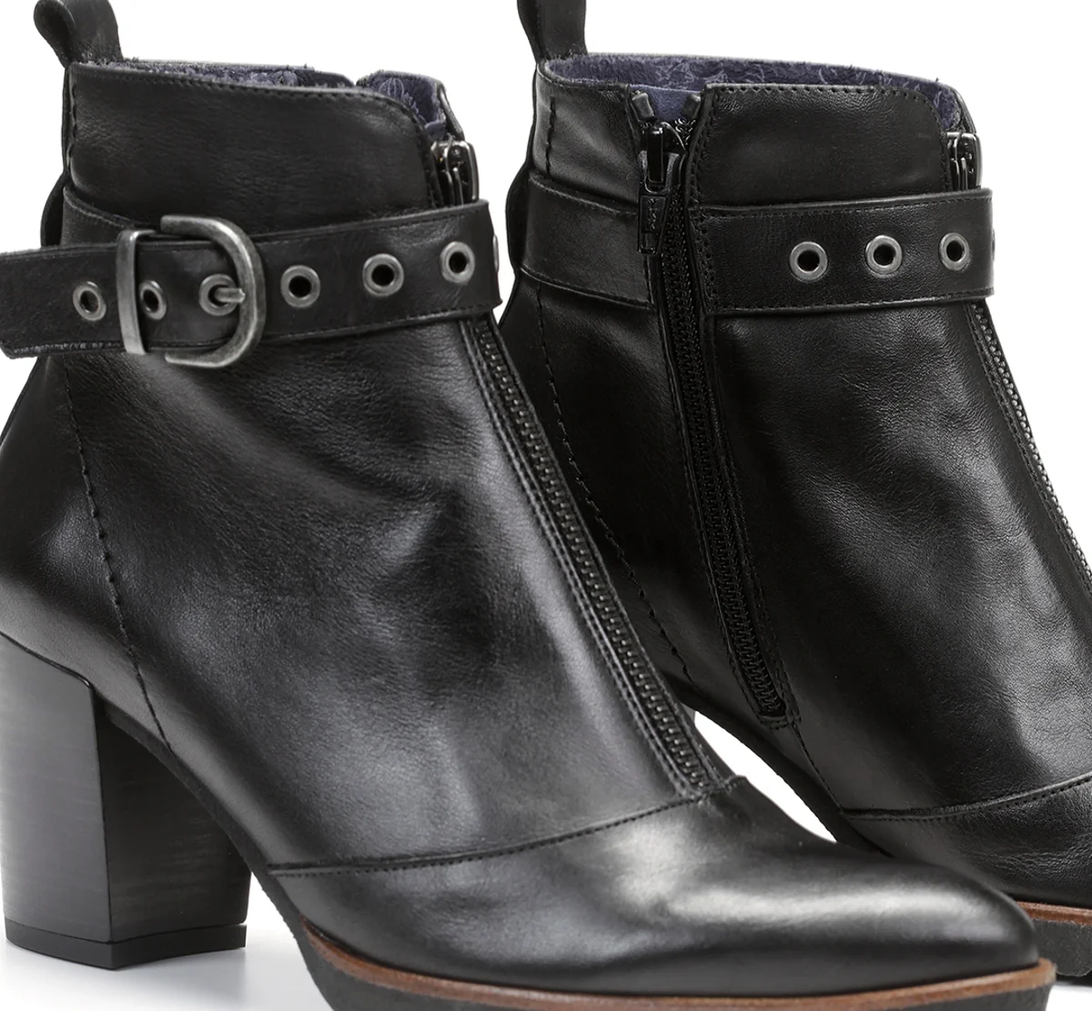 THAIS D8300 Schwarze Stiefeletten - Image 6