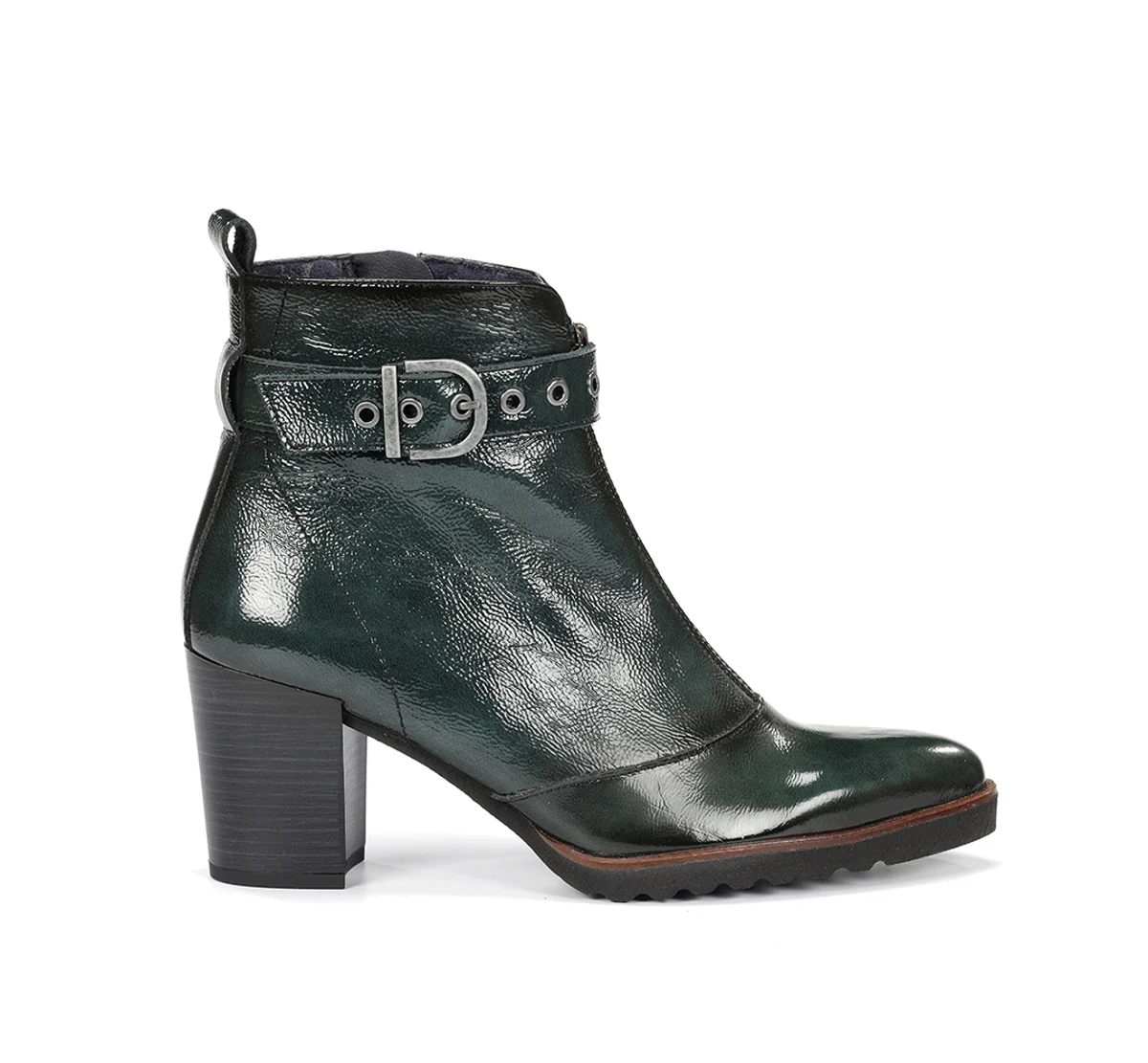 THAIS D8300 Grüner Stiefeletten