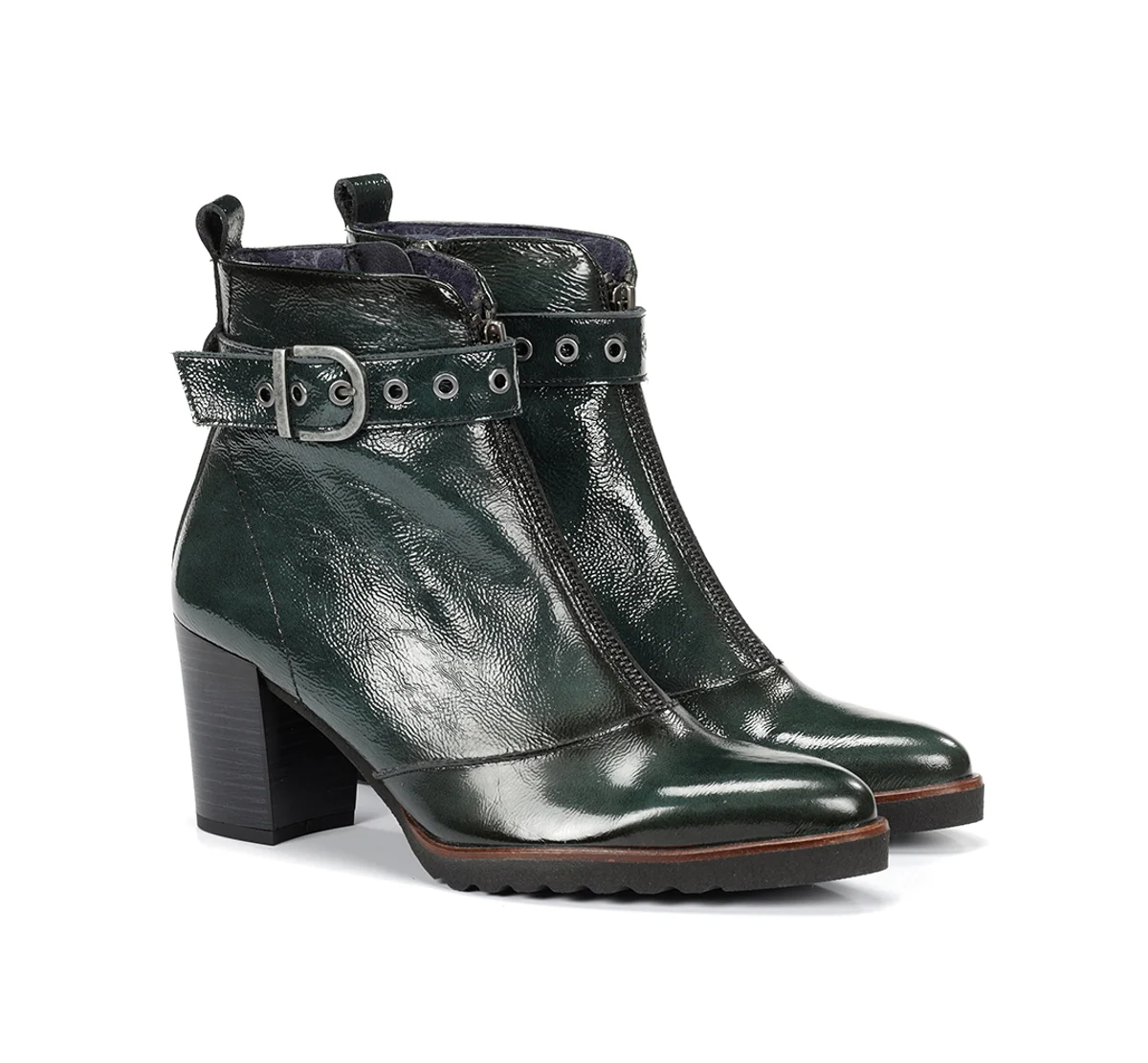 THAIS D8300 Grüner Stiefeletten - Image 2