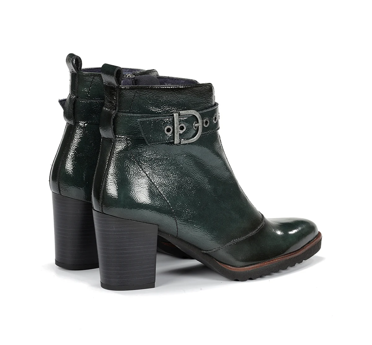 THAIS D8300 Grüner Stiefeletten - Image 4