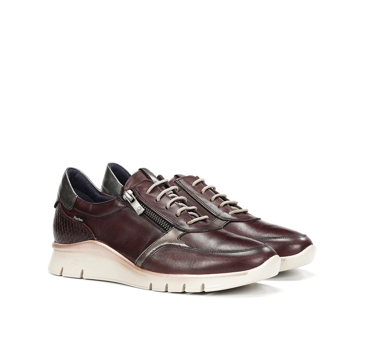 UNION F2070 Burgunderfarbe Turnschuhe - Image 2