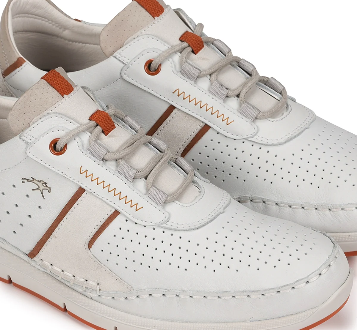 YANNIC F1442 Weißer Turnschuhe - Image 7